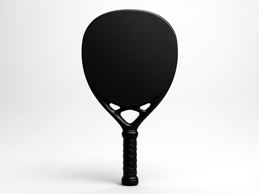 Oem All Black Padel Racket Factory
