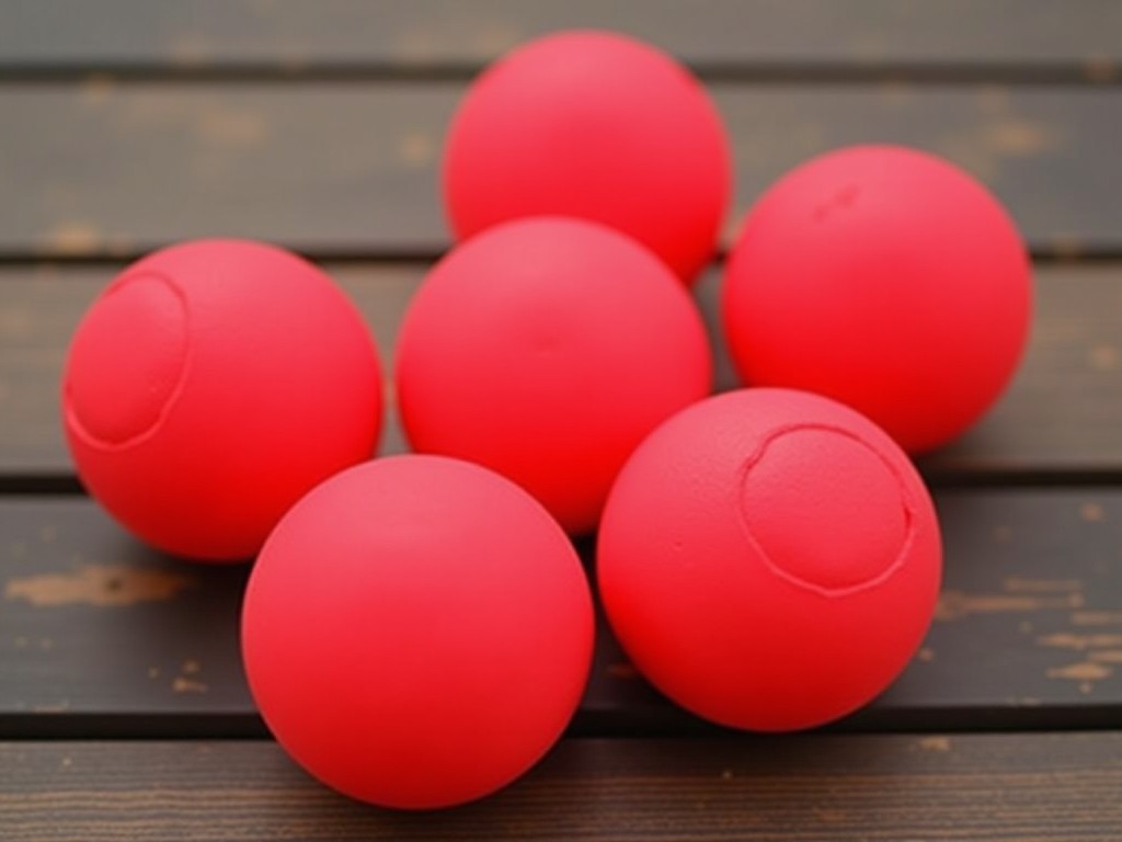 Wholesale Quiet Red Indoor Pickleball Balls Manufacturer